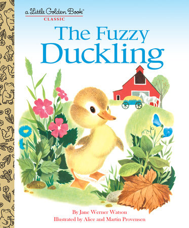 Little Golden Books The Fuzzy Ducking