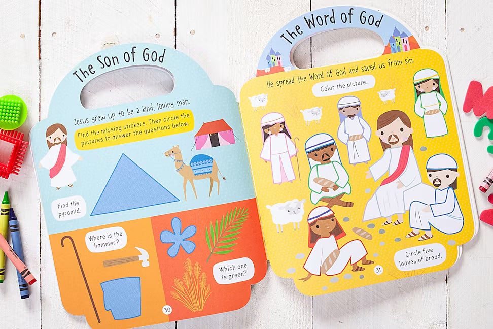 Broadstreet Publishing The Story of Christmas Sticker Activity Book 