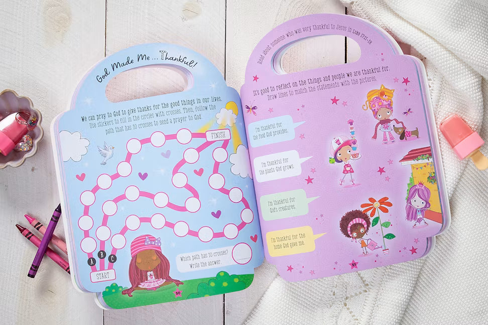 Broadstreet Publishing My Pretty Pink ABC of God Loves Me Activity Book