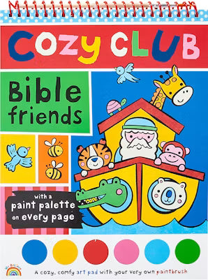 Broadstreet Publishing Cozy Club Bible Friends Art Pad
