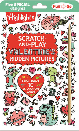 Penguin Random House Scratch-and-Play Valentine's Hidden Pictures