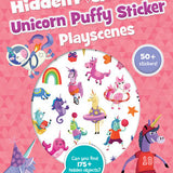 Hidden Pictures Unicorn Puffy Sticker Playscenes 