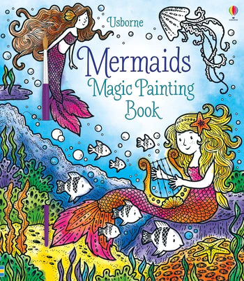 Usborne Books Mermaids Magic Painting Book