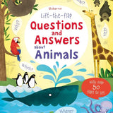 Usborne Books Lift-the-Flap Questions and Answers About Animals