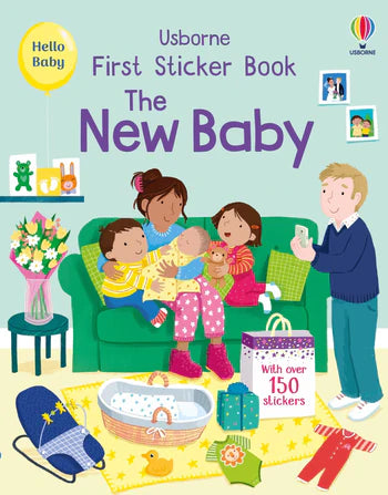 First Sticker Book- The New Baby