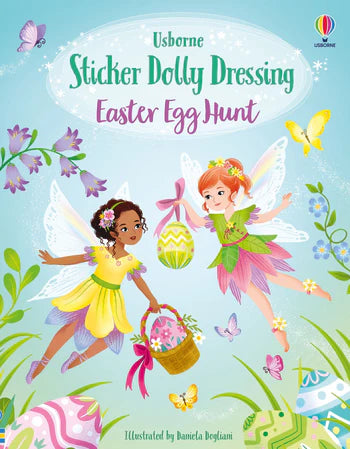 Usborne Books Sticker Dolly Dressing Easter Egg Hunt