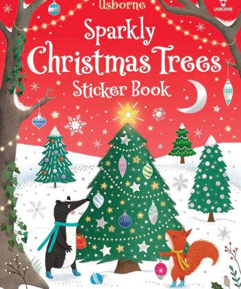 Usborne Sparkly Christmas Tree Sticker Book