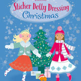 Usborne Books Sticker Dolly Dressing Christmas