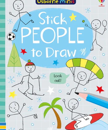 Usborne Stick People To Draw