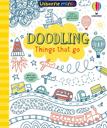Usborne Doodling Things That Go