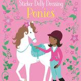 Usborne Books Little Sticker Dolly Dressing Ponies