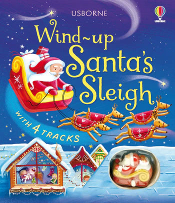 Usborne Wind-Up Santa's Sleigh Book
