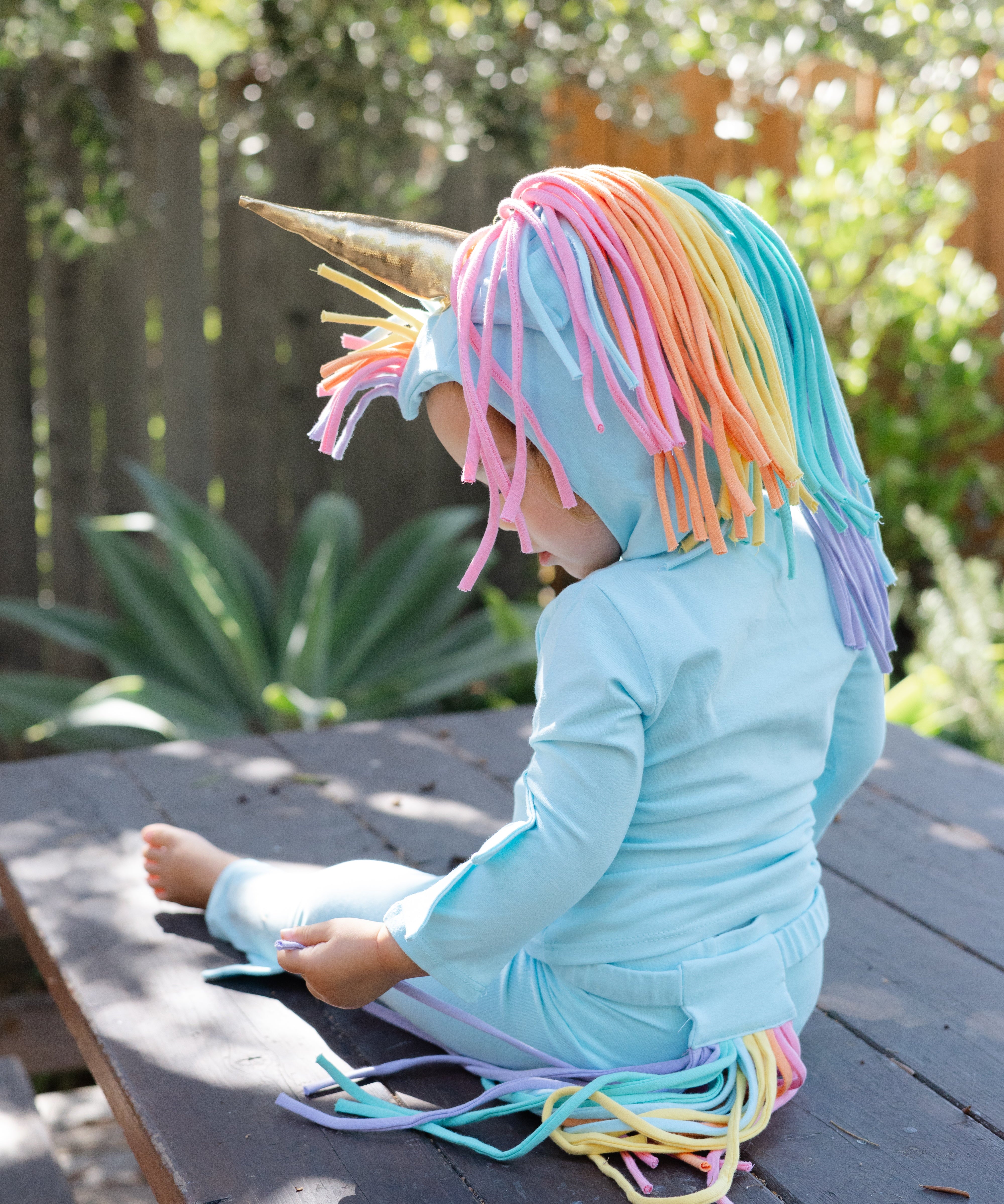 Band of the Wild Baby Blue Unicorn Halloween Costume