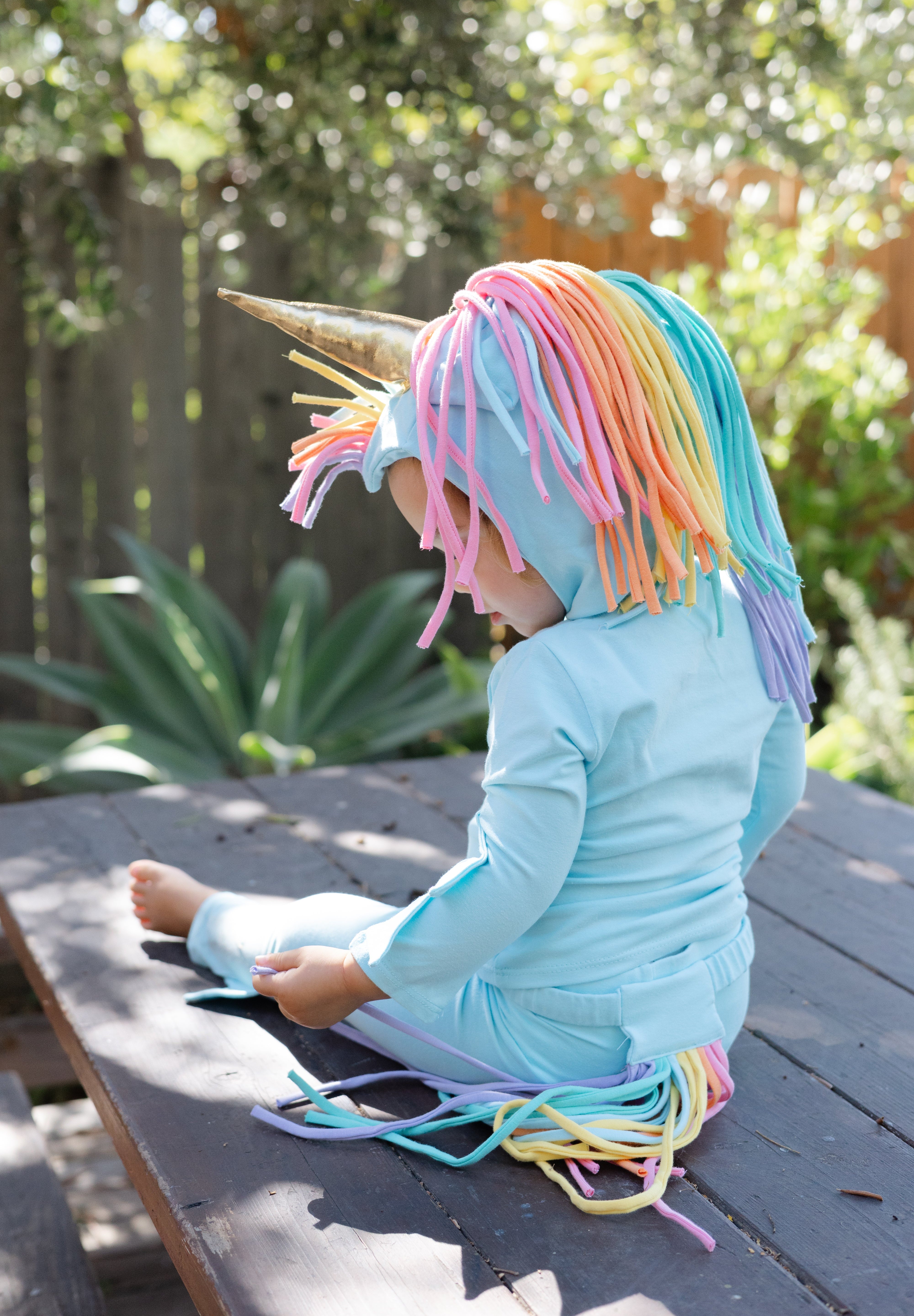Band of the Wild Baby Blue Unicorn Halloween Costume