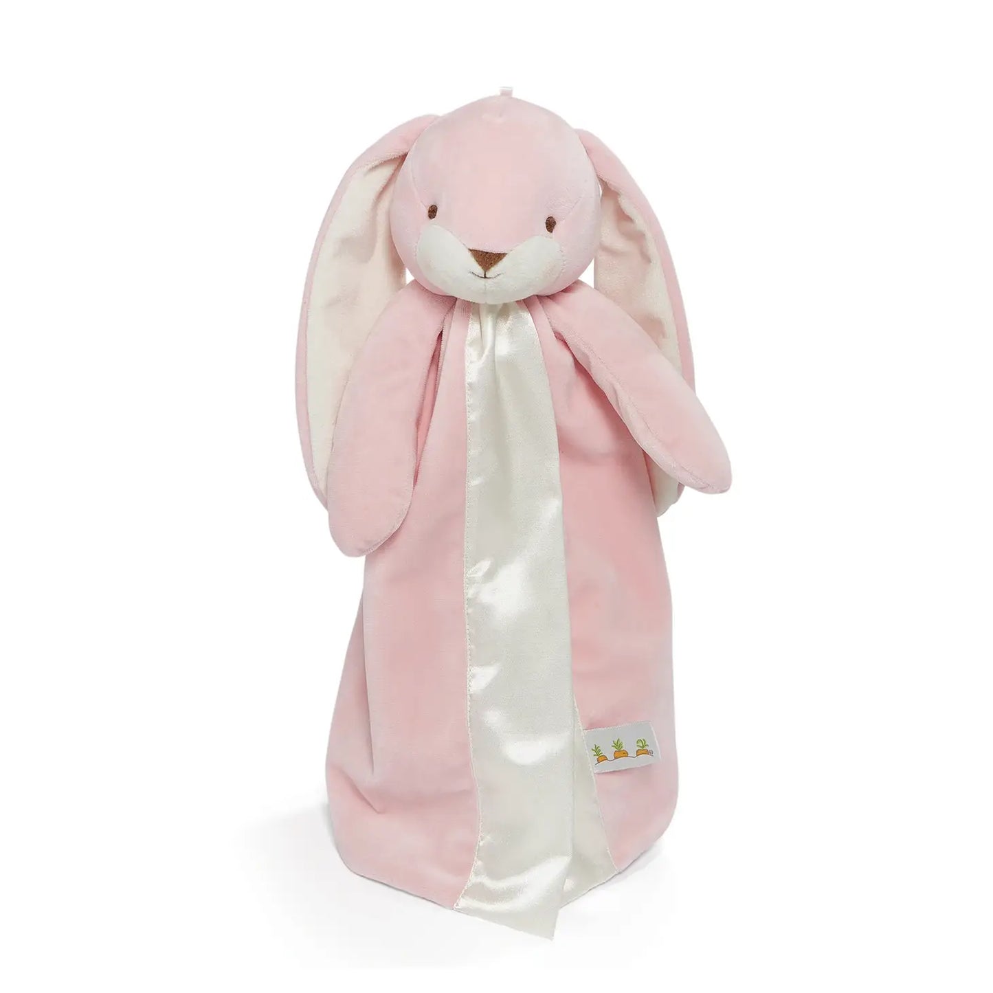 Bunnies By The Bay Nibble Bunny Buddy Blanket - Coral Blush