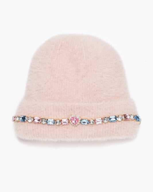 Super Smalls Cotton Candy Jeweled Beanie