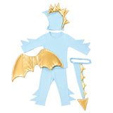 Sky Blue Dragon Costume