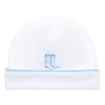 Magnolia Baby Darling Cowboy Boots Hat- Light Blue