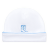Magnolia Baby Darling Cowboy Boots Hat- Light Blue