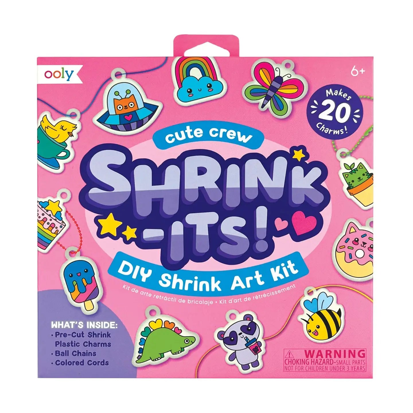 Shrink-Its! DIY Shrink Art Bracelet Kit- Cute Crew