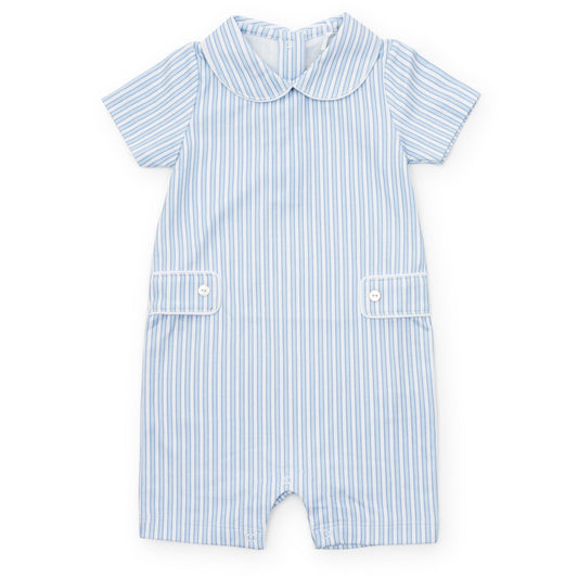 Henry Boys' Pima Cotton Shortall - Classic Stripe