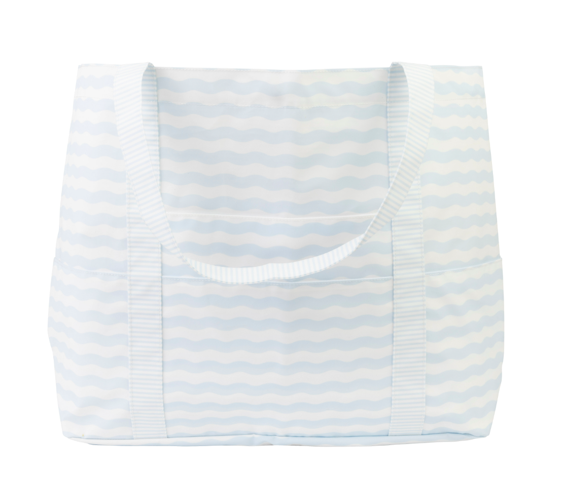 Apple Of My Isla The Summer Bag- Blue 