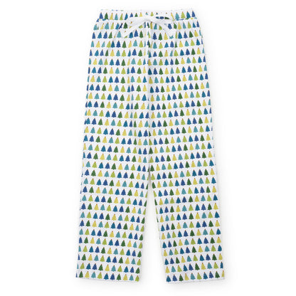 Lila and Hayes Beckett Boys' Hangout Pant - Christmas Tree Cool