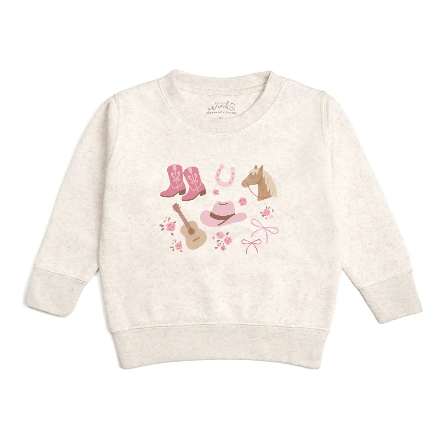 Sweet Wink Western Girlie Sweatshirt 