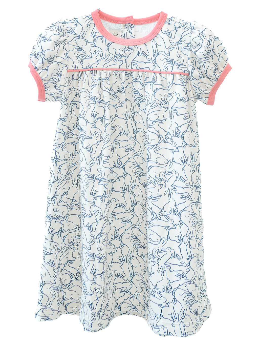 Ruth and Ralph Playful Bunnies Pima Catherine Dress