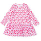 Lila and Hayes Lily Girls' Dress - Wild West Pink