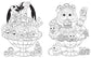 A Million Baby Animals Coloring Book