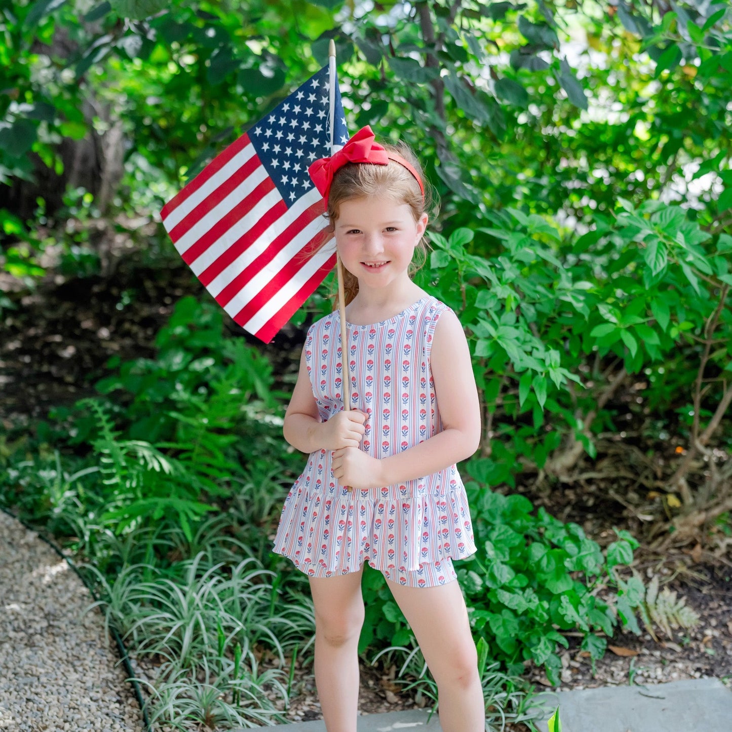 Poppy Girls' Short Set - Liberty Floral