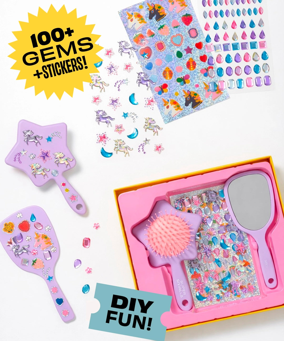 Super Smalls Unicorn Style and Shine Gemify Beauty Kit