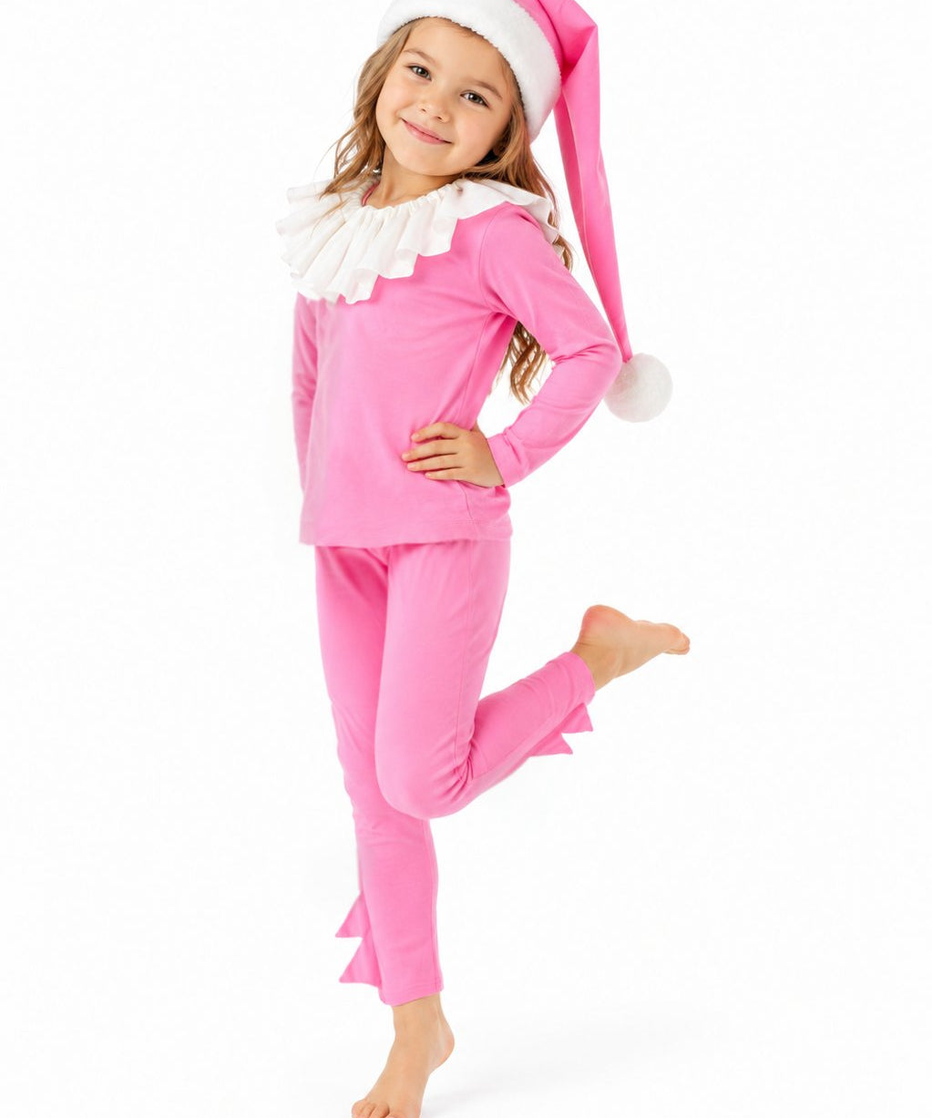 Band in the Wild Pink Holiday Elf Costume