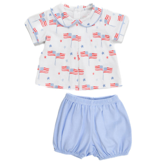 Our Country Flag James and Lottie Boys Bloomer Set