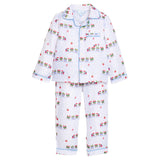 Little English Classic Pajama Set- Holiday Trains