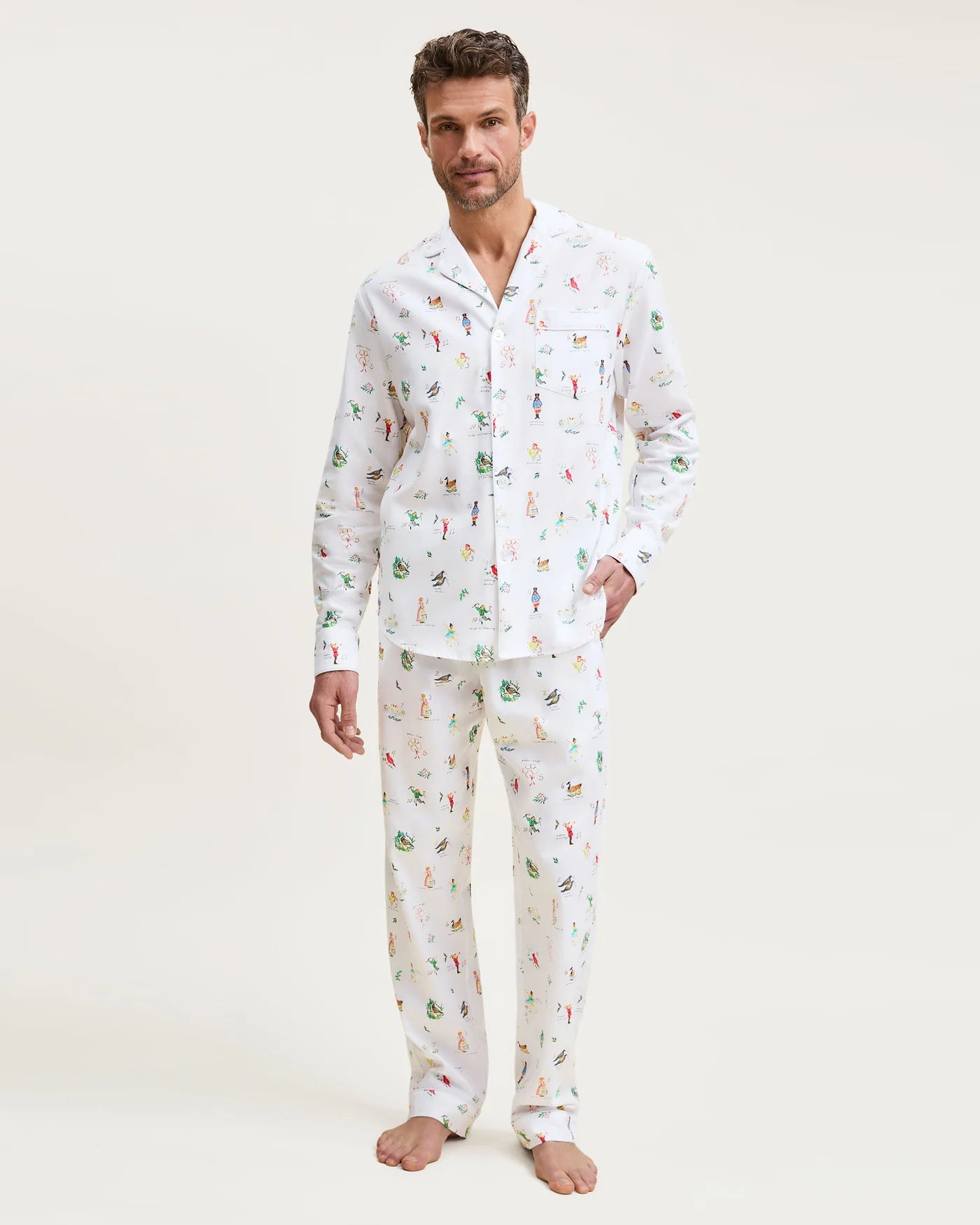 12 Days of Christmas Men's Pajama Set
