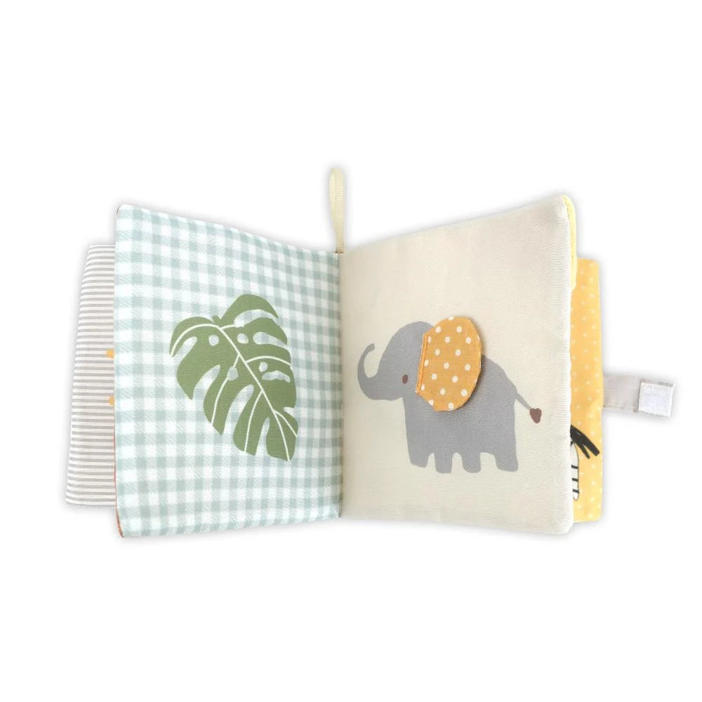 Mon Ami Safari and Friends Soft Fabric Book