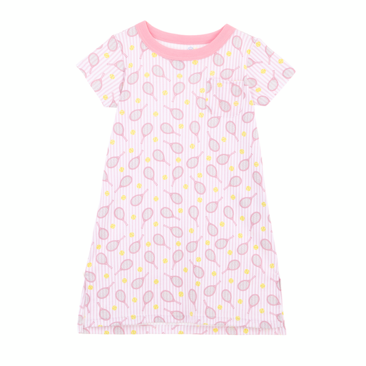 Magnolia Baby Tennis Star Nightdress- Pink