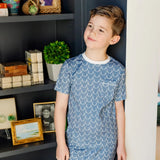 Charles Boys' Short Set - Rustic Antlers