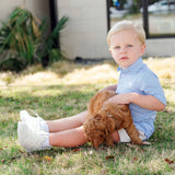 Lila and Hayes Will Performance Polo - Fetch Classic Blue