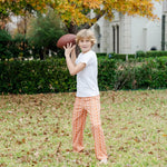 Lila and Hayes Beckett Boys' Hangout Pant - Pep Rally Orange