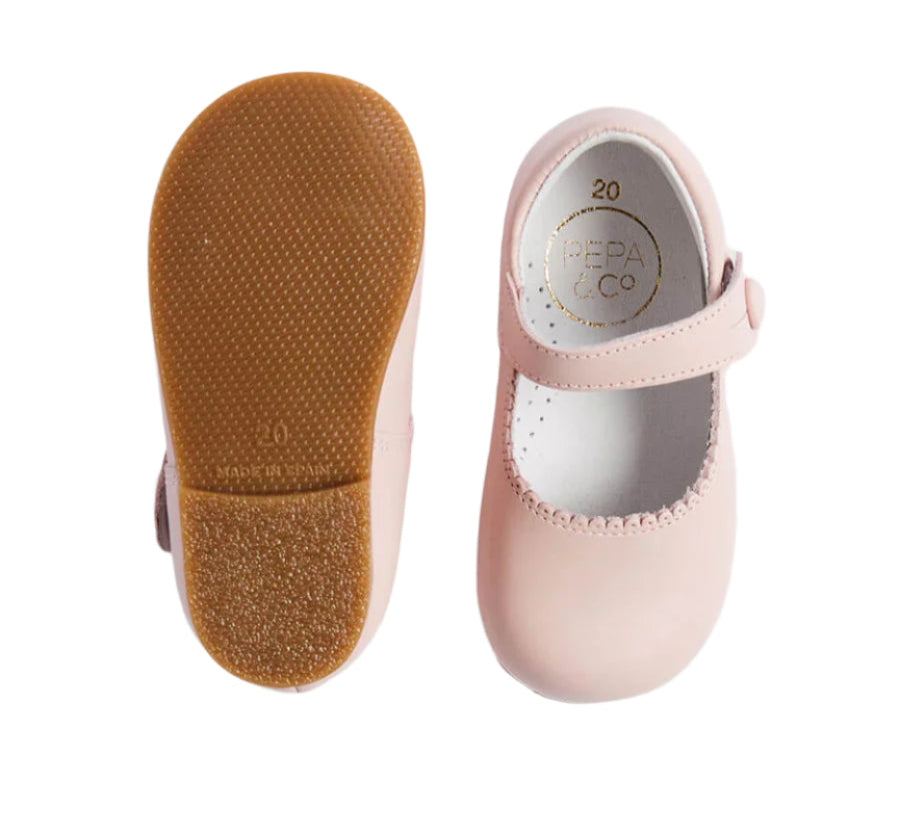 Pepa London Pink Mary Jane Baby Shoes 