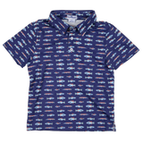 BlueQuail Freshwater Polo Short Sleeve Shirt