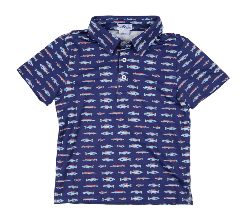 BlueQuail Freshwater Polo Short Sleeve Shirt
