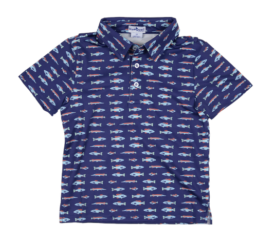 BlueQuail Freshwater Polo Short Sleeve Shirt