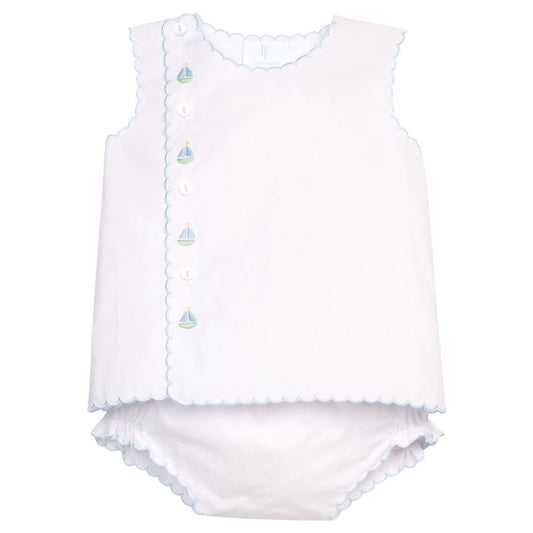 Little English Davis Day Set- Sailboats