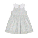 La Coqueta Light Blue Floral Aimee Dress