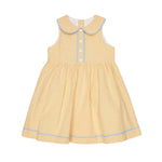 La Coqueta Yellow Gingham Aimee Dress