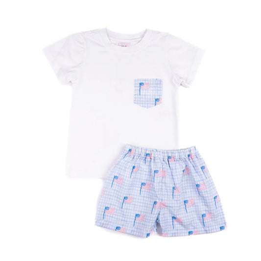 Shop Teeta America Waylon Short Set
